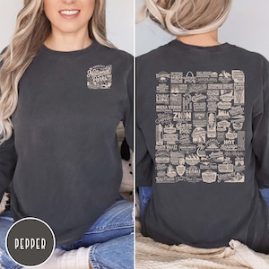 Vintage National Parks Long Sleeve Shirt 63 US National Park Lover Shirt Park Ranger Crewneck Parks Gift for Her Comfort Colors Long Sleeve Shirt Granola Girl Shirt