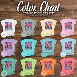 Custom Miami Bachelorette Shirts Miami Bridesmaid Proposal Miami Bach Party Personalized Beach Bachelorette Miami Weekend Miami Beach Bach Shirts