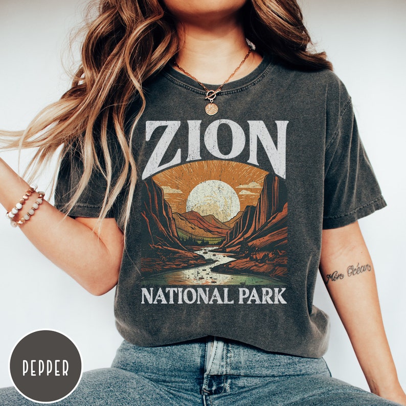 Zion Shirt, Utah Shirt, Zion National Park Shirt, Utah Graphic Tee, Utah Boho T, Vintage Utah Tee, Zion National Park Trip Shirt, Zion Gift