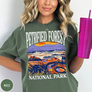 Petrified Forest National Park Shirt Arizona Desert Shirt US National Parks Arizona Shirt Desert Tee National Park Gift Petrified Forest Shirt Outdoor Adventure Shirt Nature Travel Gift Forest Tshirt Travel Shirt