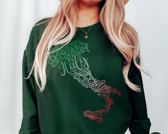 Italy Sweatshirt Italie Shirt Italian Travel Italy Lover Gift Italy Sweater Italian Sweater Italiano Gift Ciao Bella Shirt Italy Travel Tee