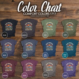 Rocky Mountain National Park Shirt Colorado Shirt Colorado Traveler Shirt Colorado Crewneck Hiking Clothes Mountains Crewneck Granola Girl Shirt