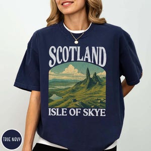 Scotland Traveler Shirt Scottish Highlands Crewneck Scotland Shirt Gift for Scotland Lover Gift for Scottish Pride Shirt Vacation Tee