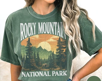 Colorado Shirt, Rocky Mountain National Park Shirt, Colorado Graphic Tee, Mountain Shirt, Rockies Shirt, Estes Park Shirt, Boulder Shirt