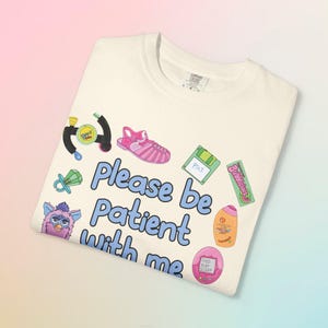 1900年代から来たコンフォートカラーTシャツ、面白いY2K 90年代ノスタルジア、ミレニアル世代の美的センスが光る彼女へのギフト、レトロヴィンテージ30代誕生日プレゼント、1990年代キッズ 画像 5