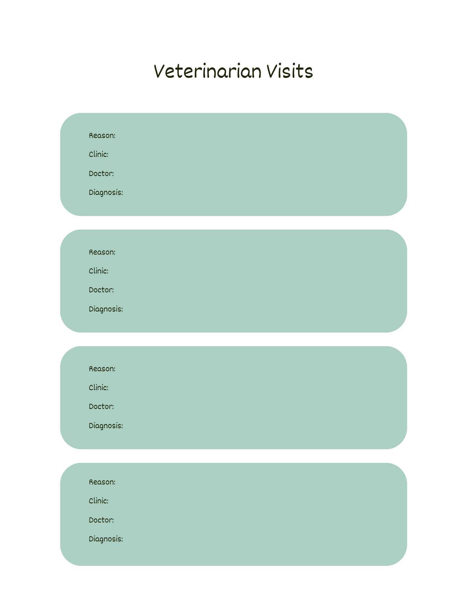 Printable Pet Care Planner Fillable Pet Planner Pet Sitter - Etsy