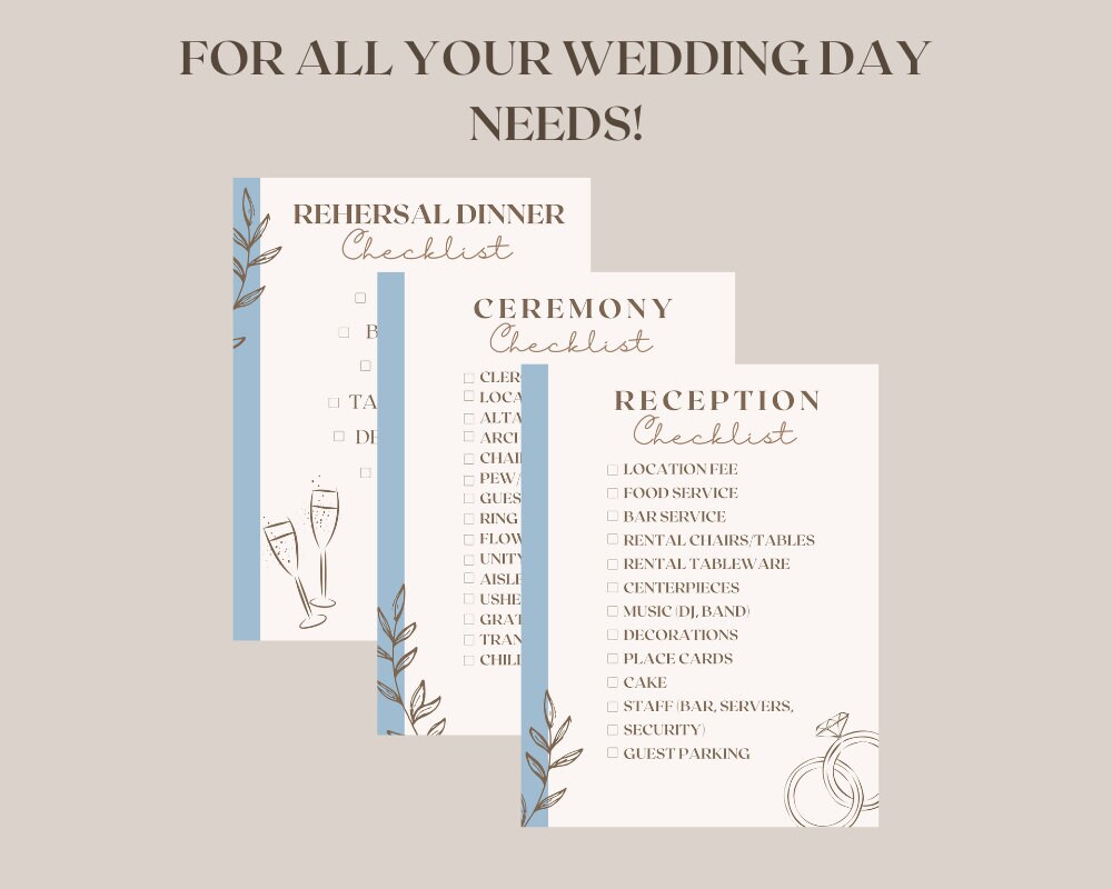 Wedding Planning Checklist, Photography Shot List, Wedding Planning ...