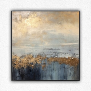 Original Modern Painting On Canvas Art 100%Handmade, Textured Painting Acrylic Abstract Oil Painting Wall Decor Living Room, Office Wall Art