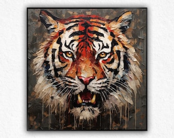 高級品市場 [AiO Amazon.co.jp: JAPAN] タペストリー 寅 Tiger