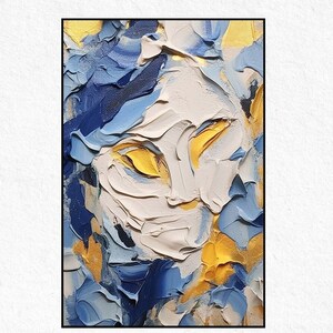 Modern Abstract Canvas Art, 100% Original Handmade, Textured Painting, Acrylic Abstract Oil Painting, Wall Decor Living Room Office Wall Art