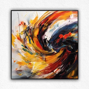 Original Acrylic Painting On Canvas | 100%Handmade, Modern Textured Painting, Abstract Oil Painting, Wall Decor Living Room, Office Wall Art