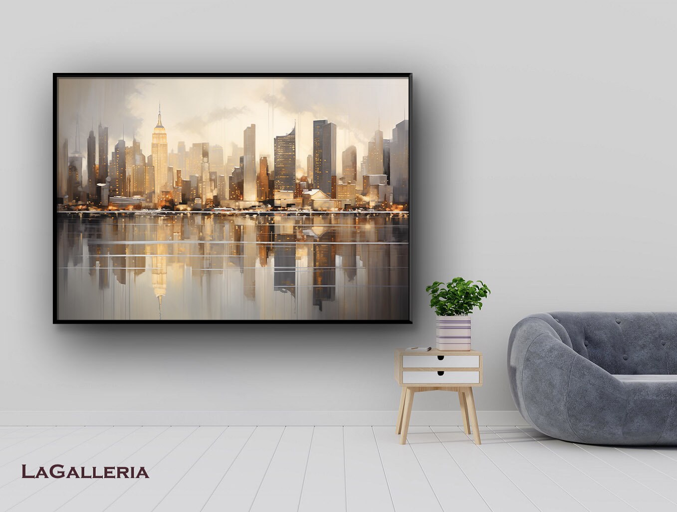 絵画 VERRIER NEWYORK CITY IN THE PALM OF YOUR New York City In The Palm Of Your Hand – VERRIER HANDCRAFTED