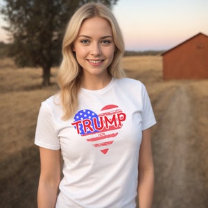 Republican Political Unisex Softstyle T-Shirt, Trump Supporter Tee, Conservative Shirt, Patriotic Graphic Top, American Politics Apparel