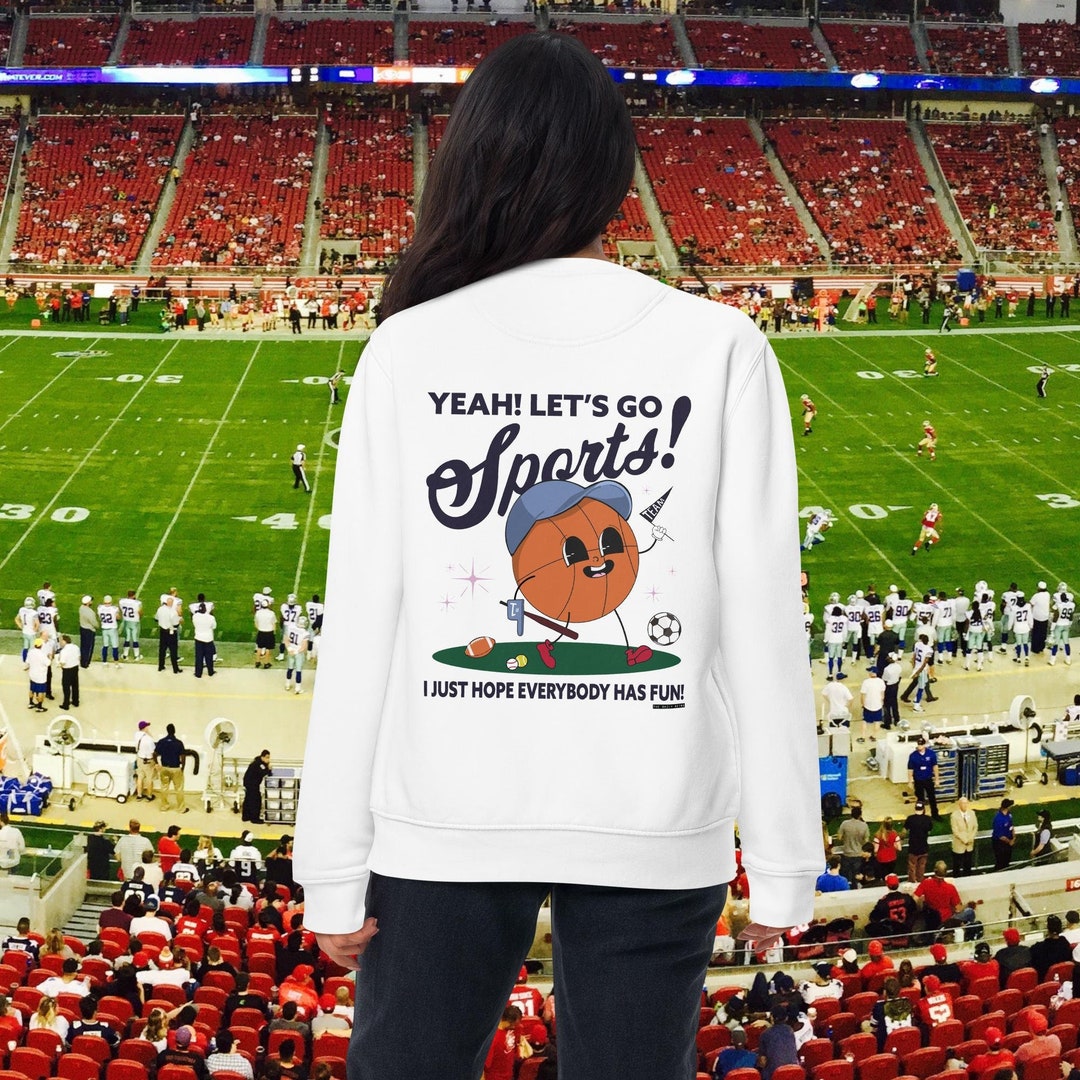 LET'S GO SPORTS | Football Shirt for Women College Football Sports ...