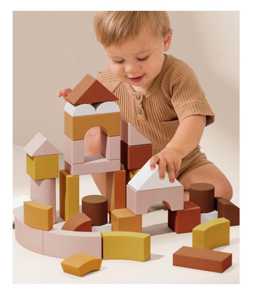 Large Wooden Building Blocks for Toddlers 13 Toddler Blocks Etsy