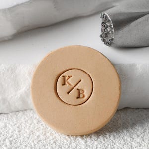 Personalised Clay Signature Stamp, Tiny Steel Stamp, Personalized Jewelry Stamping Tool, Custom Metal Stamps For Jewelry, Gifts For Potters