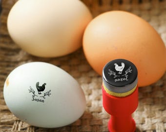 Sello personalizado para huevos, sello para huevos frescos de granja