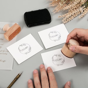 Aangepaste rubberstempel, gepersonaliseerde stempel, aangepaste logostempel, elke maat kan worden aangepast, boekstempel, eerste stempel, bedrijfsstempel, zakstempel