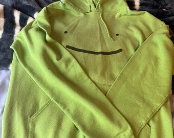 Dream smile hoodie lime new arrivals