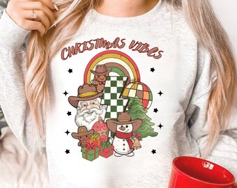 Png di Natale retrò, png di Babbo Natale, png di Natale, sublimazione di Natale, buon Natale png, vibrazioni natalizie png, design di sublimazione