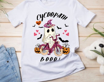 Cycopath PNG-Halloween Sublimation Digital Design Download-bicycle png, ghost png, spooky season png, vintage png, trendy halloween png