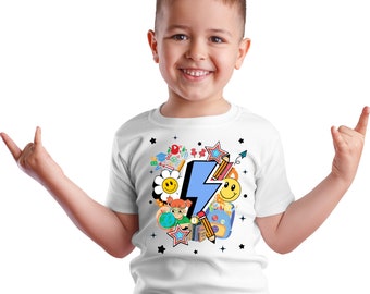 Back To School PNG, First Day At School, Last Day Of School, Pencil Design, Flower Design, Teacher Students Gift PNG, Book Star ABC Design.