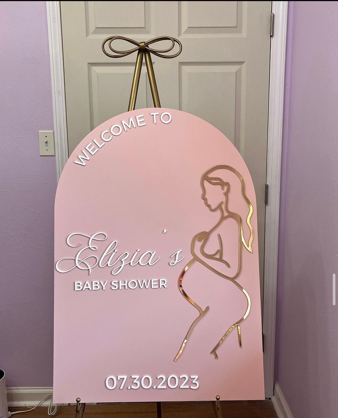 Custom Baby Shower Sign Etsy