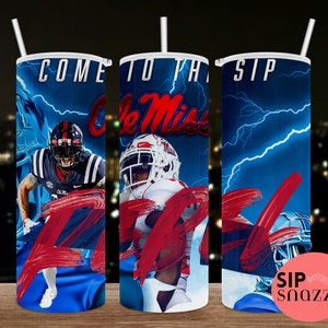 Gobelet inspiré d&#39;OleMiss Lover, 20 oz Gobelet mince, droit, 20 oz. Dessins, OleMiss png, Sublimation, dessins de gobelets, fichier PNG,