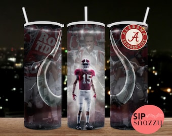 Alabama Lover-inspirerad tumbler, 20oz smal tumbler, rak, 20 oz. Design, Alabama png, Sublimering, tumblerdesigner, PNG-fil,