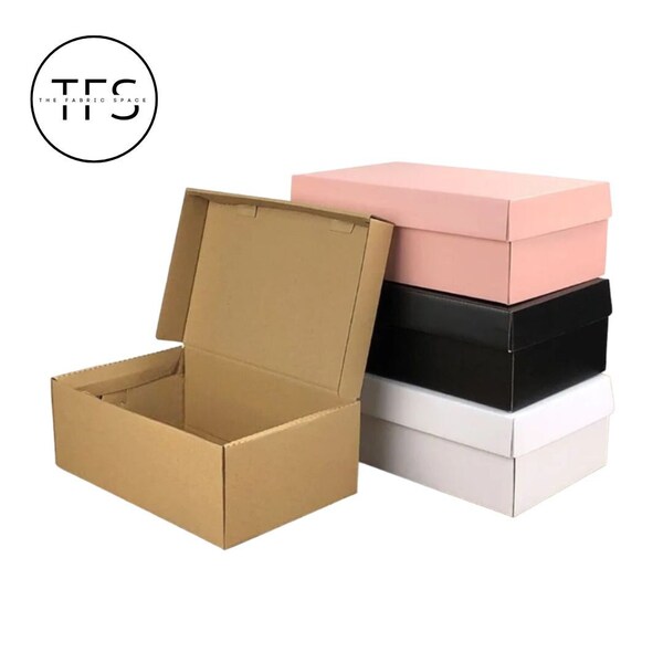 Schuhkartons Aufbewahrungsbox Verpackung Versand Postkorb Geschenkbox Kartons