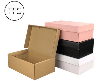 Shoe Boxes Storage Box Packing Shipping Postal Hamper Gift box Cartons