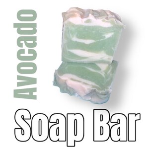 Luxurious Avocado Soap Bars
