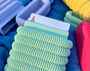 Wavy Playing Card Case