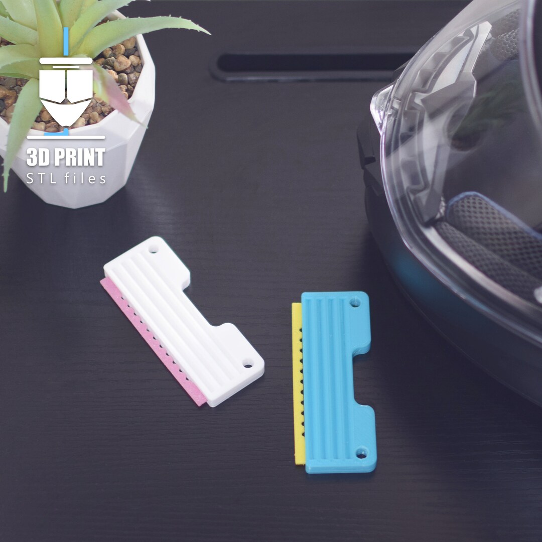 Helmet Visor Wiper Digital 3D Model STL File for 3D Printing Etsy