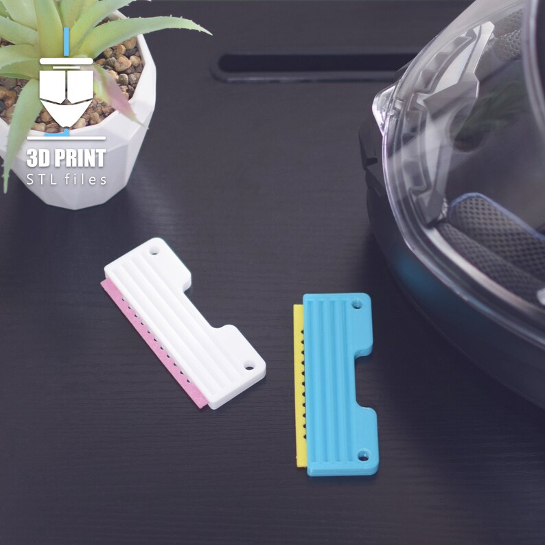 Helmet Visor Wiper Digital 3D Model STL File for 3D Printing Etsy