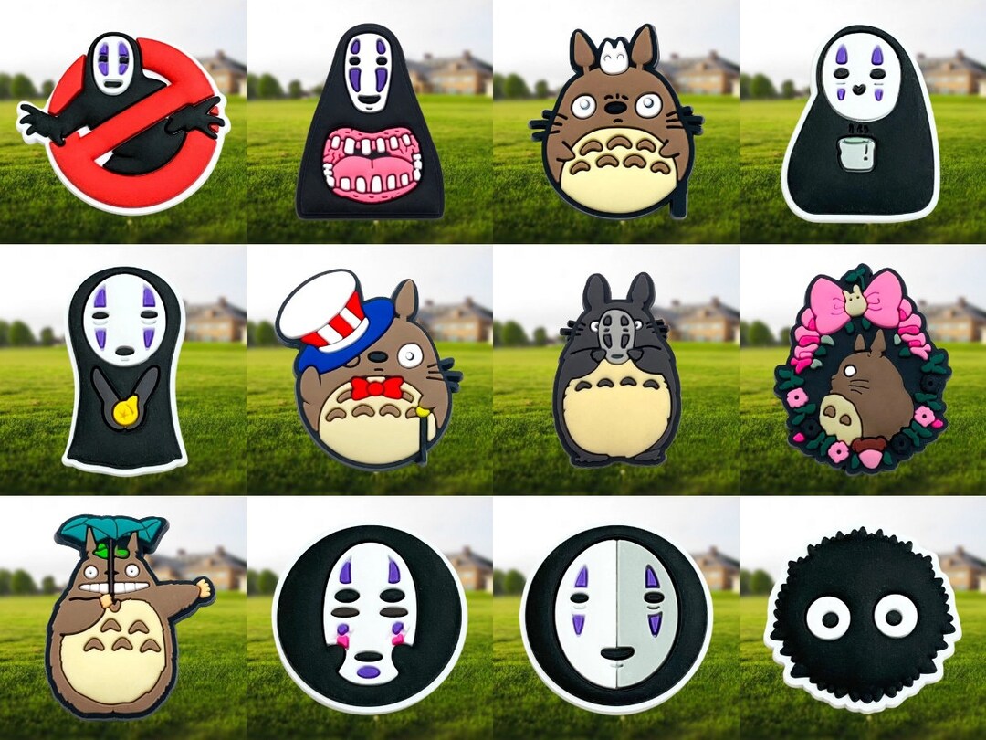 Neighbor Jibbitz for Crocs Ghibli Shoe Charms DIY Jibbitz for Etsy