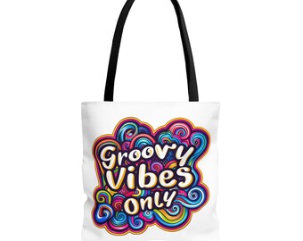 Groovy Vibes Only draagtas