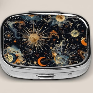 Small Pill Box for Purse, Pocket and Travel, Gift Ideas