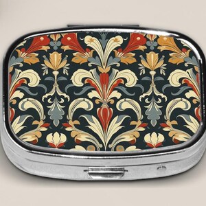 Pill Case, Vintage, pill box, Case, Pill Holder, Gift Ideas