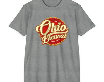 Ohio Brewed, Ohio T-Shirt, Unisex Ohio Shirt, Vintage Beer Shirt, Travel Shirt