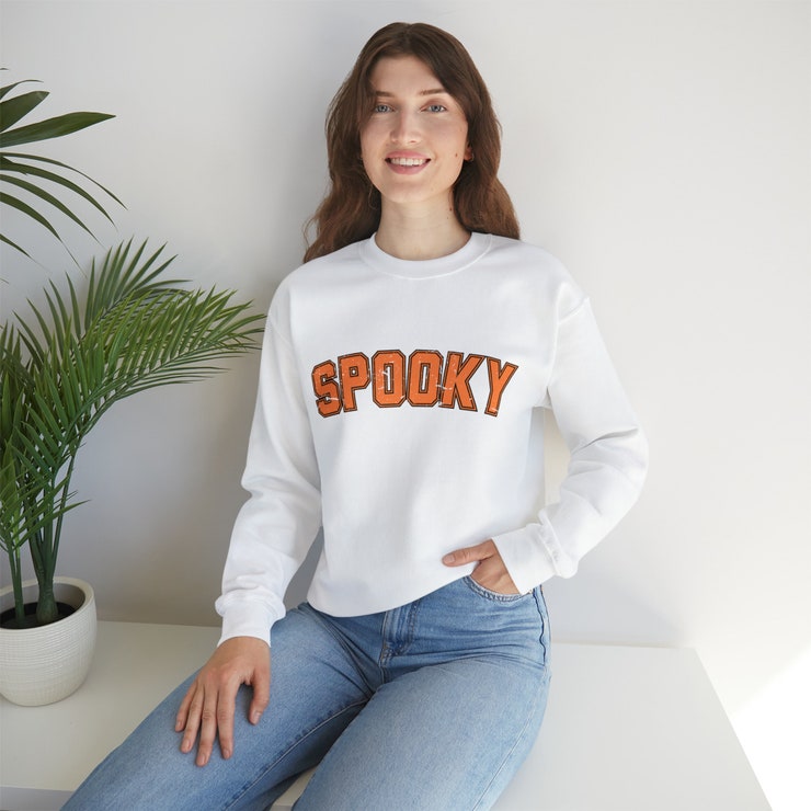 Spooky Sweatshirt | Momster Shirt | Halloween Sweatshirt | Halloweentown | Halloween Font | Pastel Halloween | Friendsgiving | Ghost Mask