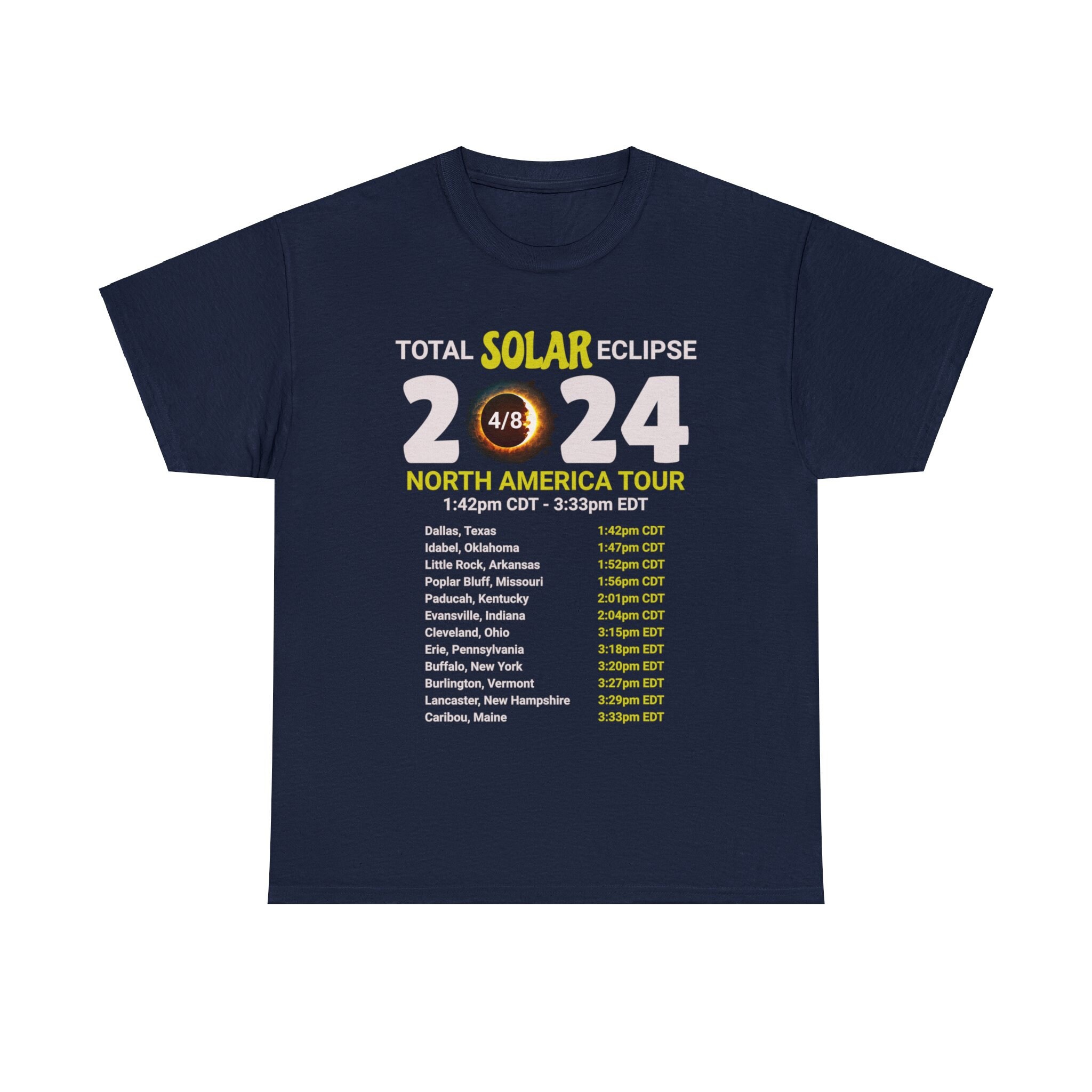 Solar Eclipse 2024 T-shirt, Eclipse Event 2024 Shirt, Gift for Space ...