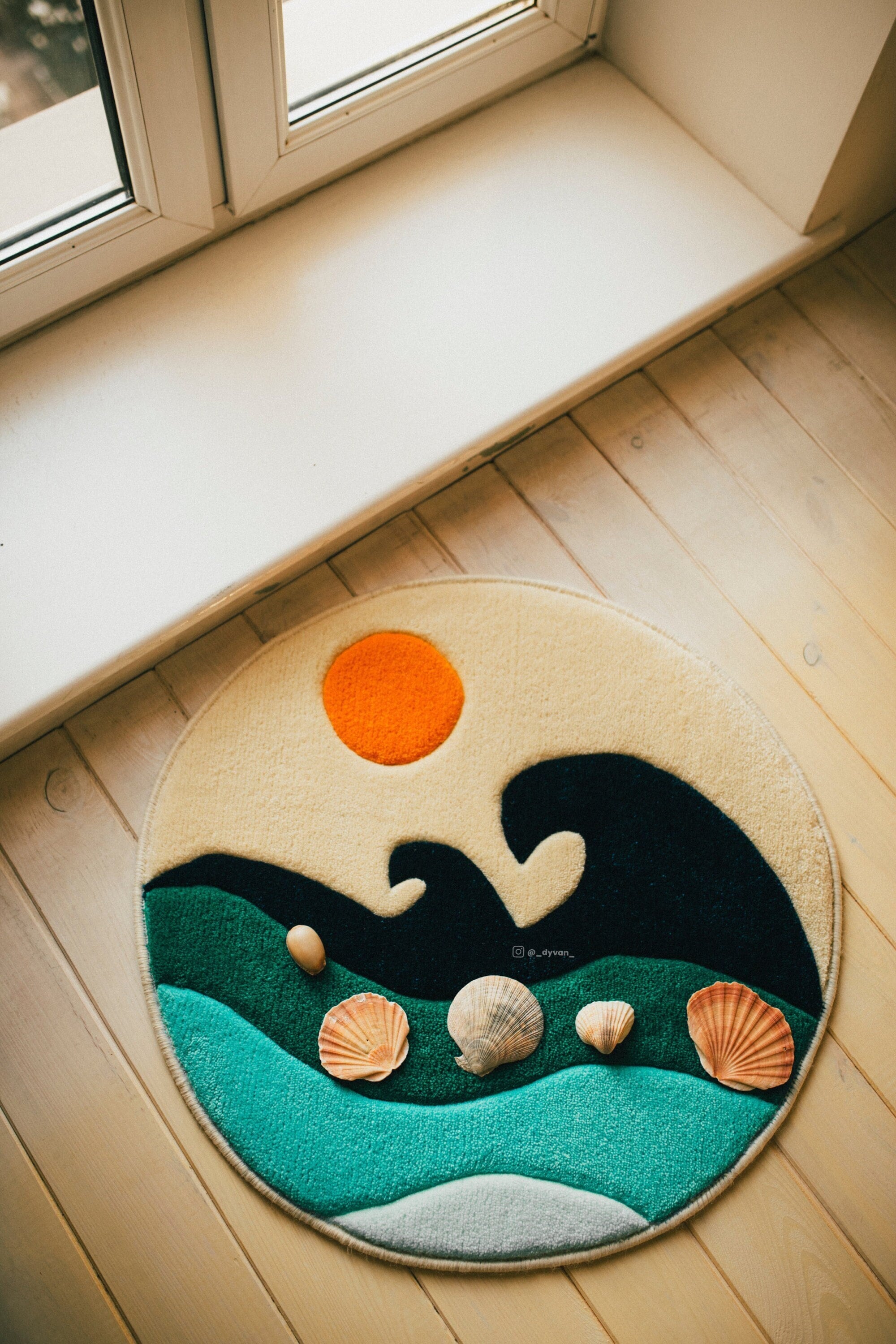 SUKALA】SUKALA Print Yogi Rug Seaside