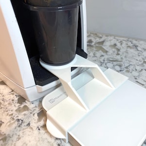BrewBridge Coffee Grinder to Scale Adapter | Real-Time Dosing for Baratza Encore + Maestri House Scale | Espresso Weigh-As-You-Grind Tool