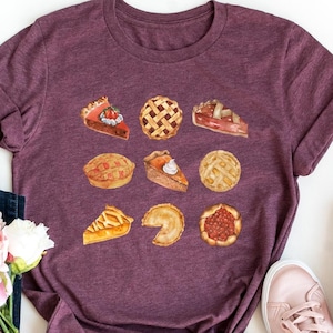 Pumpkin Pie Sweatshirt, Thanksgiving Pie Shirt, Thanksgiving Shirts, Pumpkin Season Gift, Cute Pumpkin Tee, Thanksgiving Gift, Pecan Pie Tee