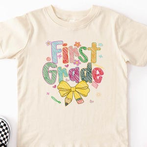 First Grade Shirt, First Grade Coquette Shirt, Back To School Shirt, First Day Of School Shirt, 1st Grade Shirt,Girly First Day of 1st Grade