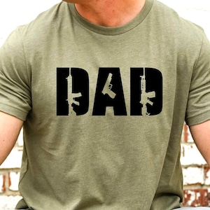 Dad n Guns Shirt | Father's Day Gift | Guns Shirt | Second Amendment | Dad Shirt | Dand & Guns tshirt | Dad Gun Gifts Dad Gun Shirt Dad Tee