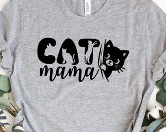 Cat Mama Shirt, Mothers Day Shirt, Cat Lover Shirt, Cat Mom Shirt, Cute Cat Mama Shirt, Cat Mama Gift, Cat Shirt, Mothers Day Gift, Cat Tee