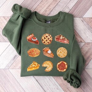 Pumpkin Pie Sweatshirt, Thanksgiving Pie Shirt, Thanksgiving Shirts, Pumpkin Season Gift, Cute Pumpkin Tee, Thanksgiving Gift, Pecan Pie Tee