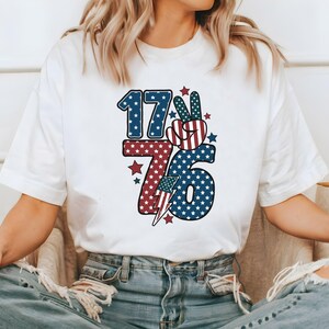 1776 Shirt, 4th of July Shirt, America 1776 Shirt, Fourth of July Shirt, USA Shirt, Est 1776 Gift, Independence Day, Patriotic America Shirt